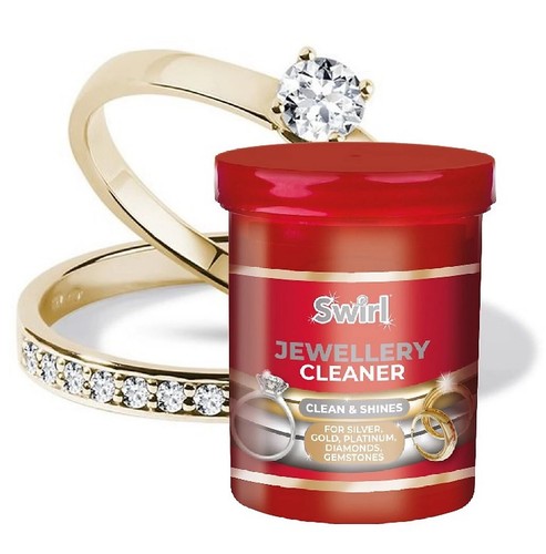 Liquid jewellery cleaner - jewellery, with