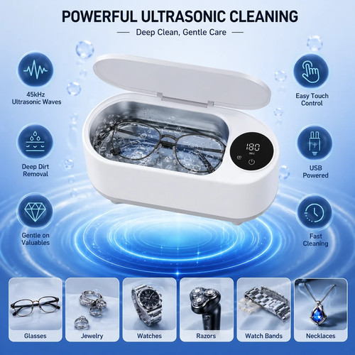 Portable ultrasonic cleaner - portable,