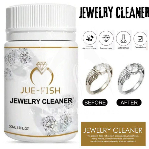 Liquid jewelry cleaner - cleaner, silver