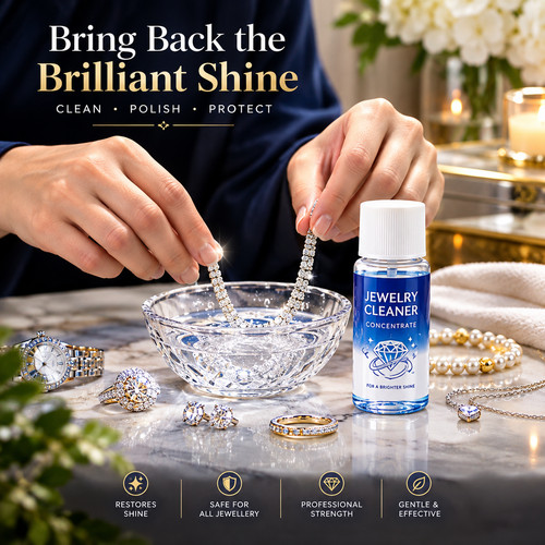 Liquid jewelry cleaner silver - jewelry,